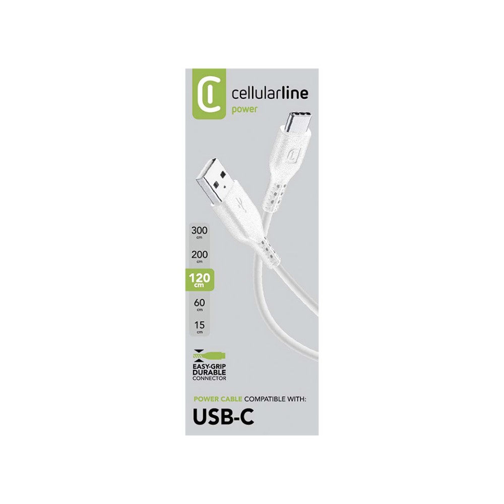 1.2 Metre USB-A / USB-C Data Kablosu