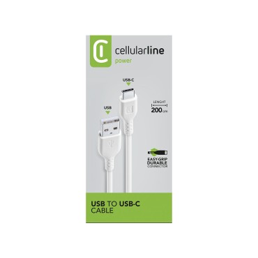2 Metre USB-A / USB-C Data Kablosu