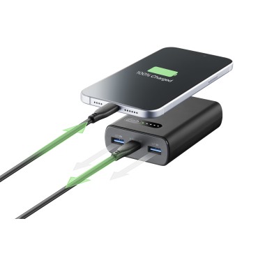 CELLULARLINE PD 20W HIZLI ŞARJ 10.000 MAH POWERBANK SiYAH
