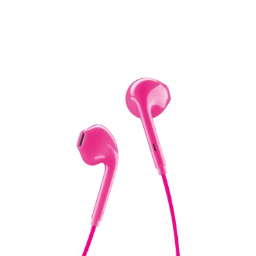 Cellularline Capsule Mikrofonlu Kulaklık Pembe