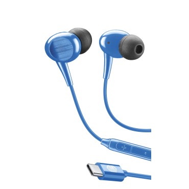 CELLULARLINE MUSIC SOUND TYPE C SiLiKONLU KULAKLIK-MAVi