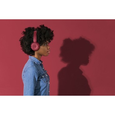 MUSIC SOUND VIBE KULAK ÜSTÜ KULAKLIK KIRMIZI