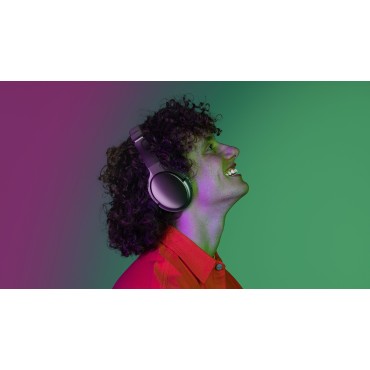CELLULARLINE MUSIC SOUND VIBRA ANC GÜRÜLTÜ ENGELLEME KAFA ÜSTÜ KABLOSUZ KULAKLIK SiYAH