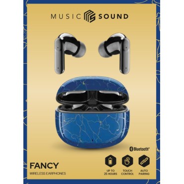 MUSIC SOUND FANCY TWS SİLİKON KULAKLIK DAMARLAR