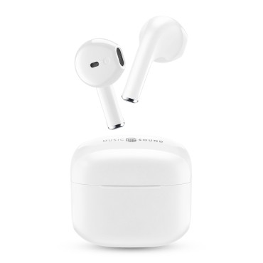BT EARPHONES TWS SWAG MS WHITE