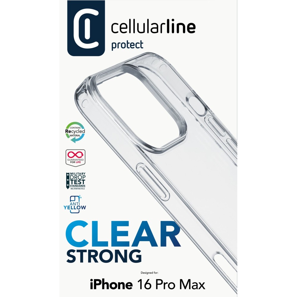 CELLULARLINE IPHONE 16 PRO MAX CLEARDUO ŞEFFAF KILIF