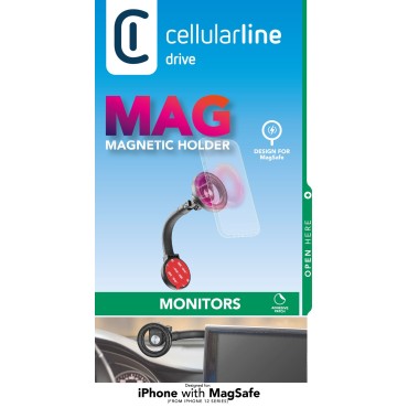 CELLULARLINE MAGSAFE MULTİMEDYA EKRAN İÇİN ARAÇ TELEFON TUTUCU