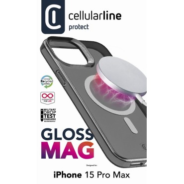 CELLULARLINE IPHONE 15 PRO MAX GLOSS MAGSAFE SiYAH KILIF