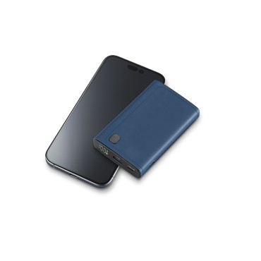 CELLULARLINE ELITE DiJiTAL EKRANLI PD 20W HIZLI ŞARJ 10.000 MAH POWERBANK MAVİ
