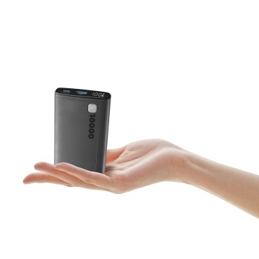 CELLULARLINE ELITE DiJiTAL EKRANLI PD 20W HIZLI ŞARJ 10.000 MAH POWERBANK SiYAH