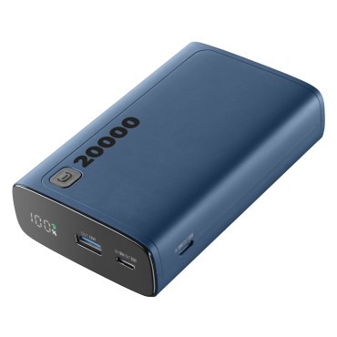 CELLULARLINE ELITE DiJiTAL EKRANLI PD 20W HIZLI ŞARJ 20.000 MAH POWERBANK MAVi