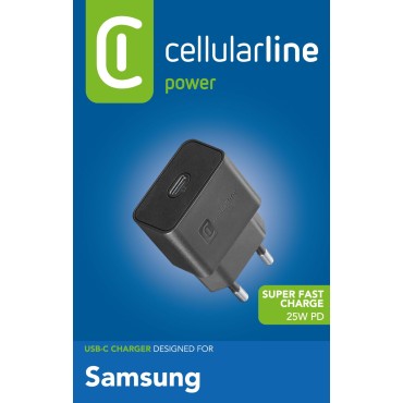 CELLULARLINE SAMSUNG SUPER FAST CHARGE PD 25W ŞARJ ADAPTÖRÜ