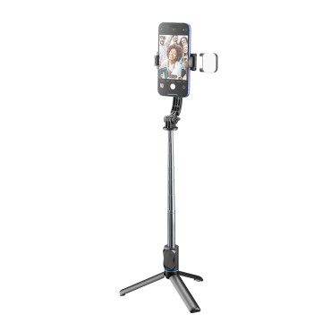 CELLULARLINE LED IŞIK VE UZAKTAN KUMANDALI TRİPOD SELFIE ÇUBUĞU