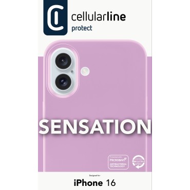 CELLULARLINE IPHONE 16 SENSATION PEMBE KILIF