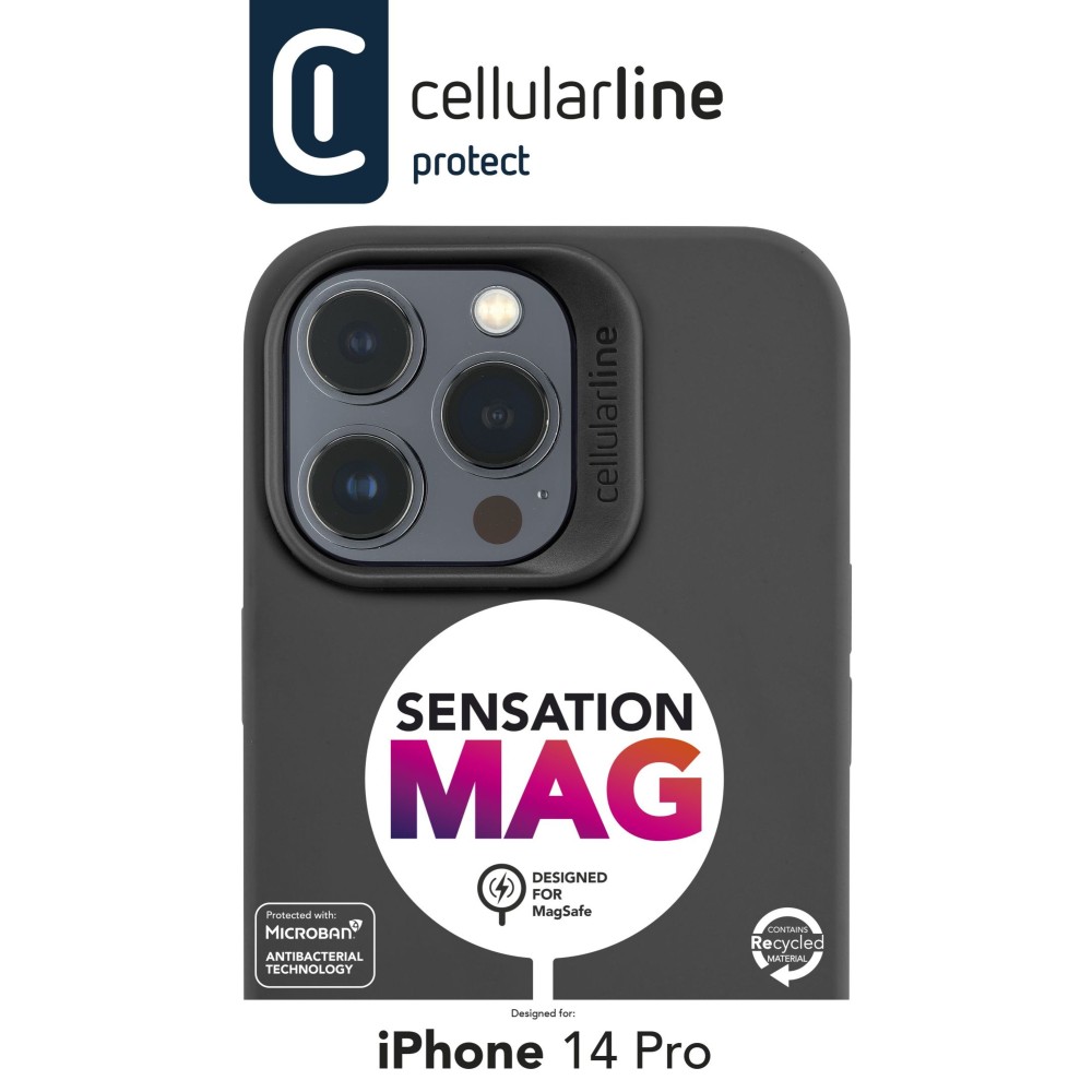 CELLULARLINE IPHONE 14 PRO SENSATION MAGSAFE KILIF SIYAH