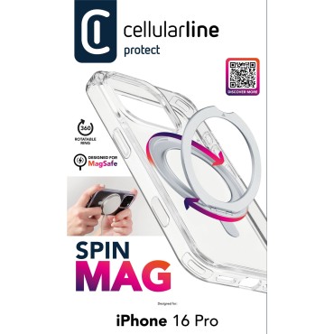 CELLULARLINE IPHONE 16 PRO SPiN STAND VE Y0Z0K OZELLiKLi MAGSAFE $EFFAF KILIF