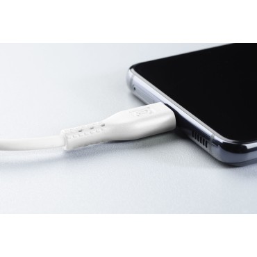 Cellularline Kablo Usb-C- Apple Lightning 120 cm-Beyaz
