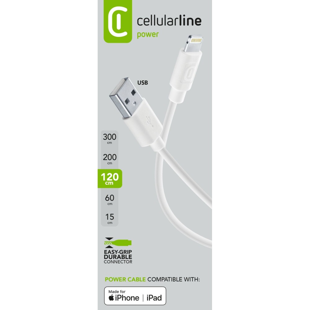 Cellularline Lightning USB Data Kablosu