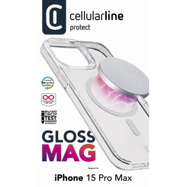 CELLULARLINE IPHONE 15 PRO MAX GLOSS MAGSAFE ŞEFFAF KILIF