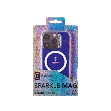 IPHONE 15 PRO SPARKLE MAGSAFE SEFFAF KILIF