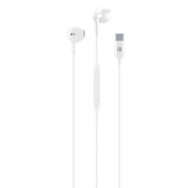 MUSIC SOUND TYPE-C CAPSULE KABLOLU KULAKLIK-BEYAZ