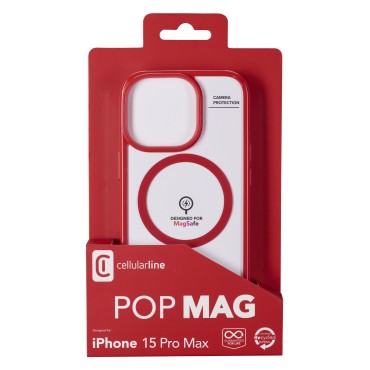 IPHONE 15 PRO MAX POP MAGSAFE KIRMIZI KILIF