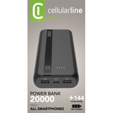 CELLULARLINE 20.000 MAH POWERBANK