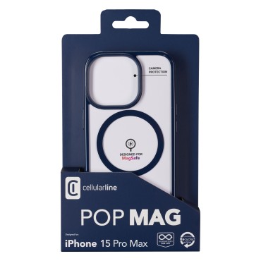 IPHONE 15 PRO MAX POP MAGSAFE MAVI KILIF