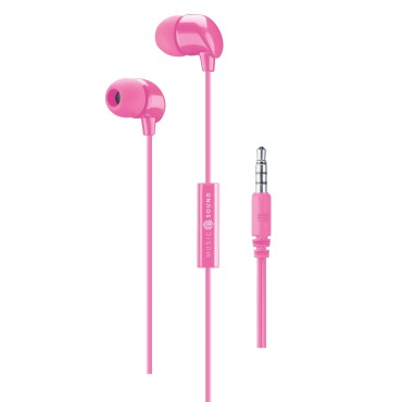 CELLULARLINE MUSIC SOUND IN EAR SiLiKONLU KABLOLU KULAKLIK PEMBE