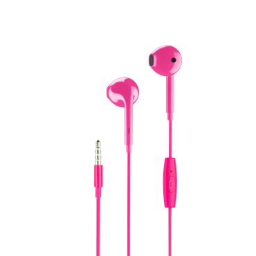 Cellularline Capsule Mikrofonlu Kulaklık Pembe