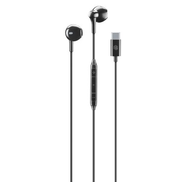 MUSIC SOUND TYPE-C CAPSULE KABLOLU KULAKLIK-SiYAH