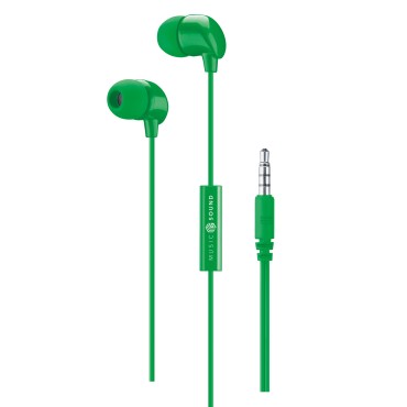 CELLULARLINE MUSIC SOUND IN EAR SiLiKONLU KABLOLU KULAKLIK YEŞiL