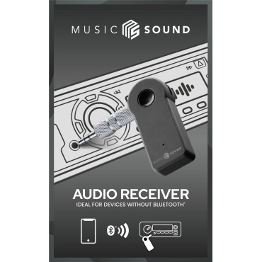 Cellularline Music Sound Universal Aux to Bluetooth Audio Alıcı-Siyah